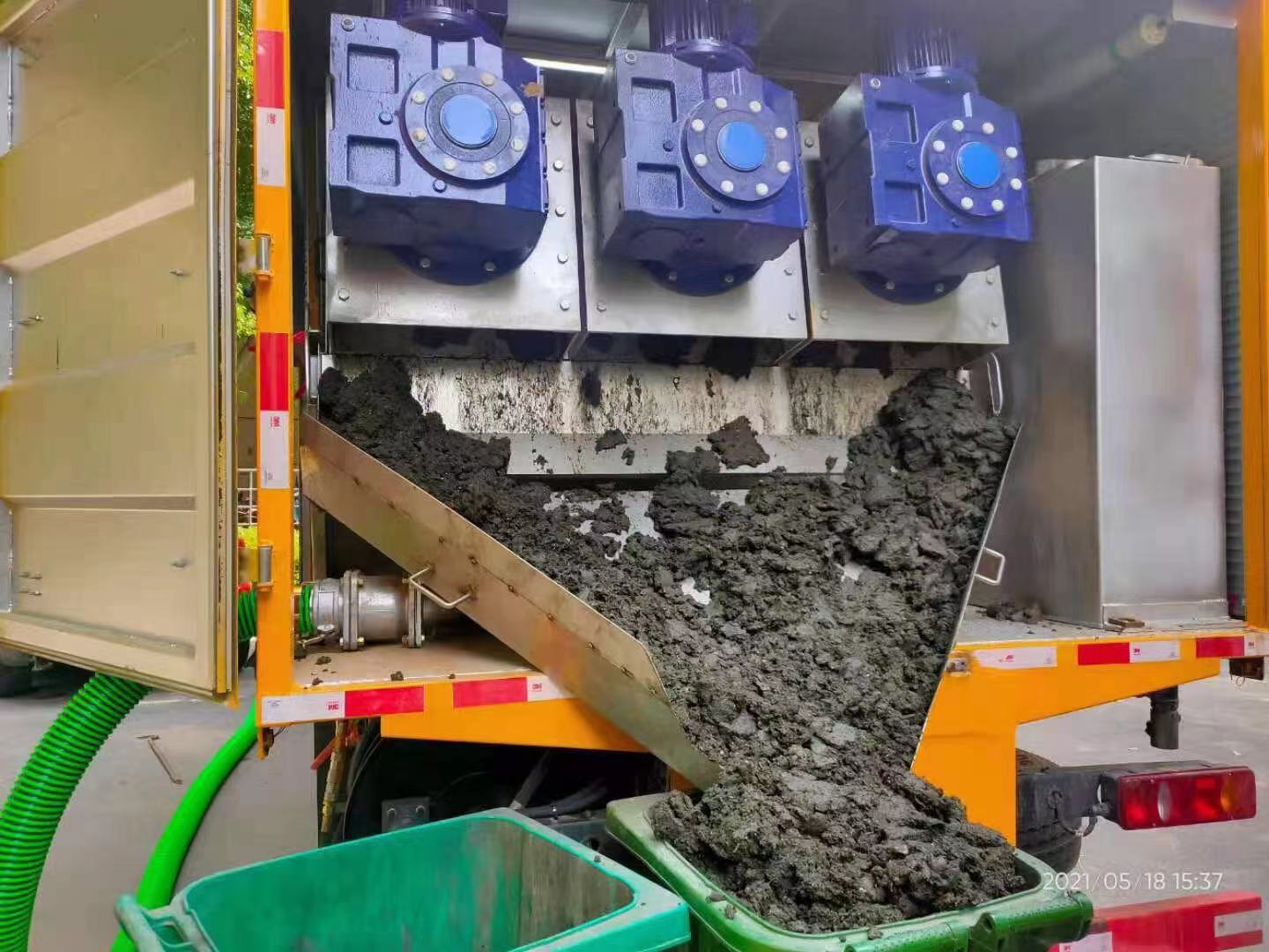 青羊化粪池清掏城市维护站-泥浆净化干湿分离处理